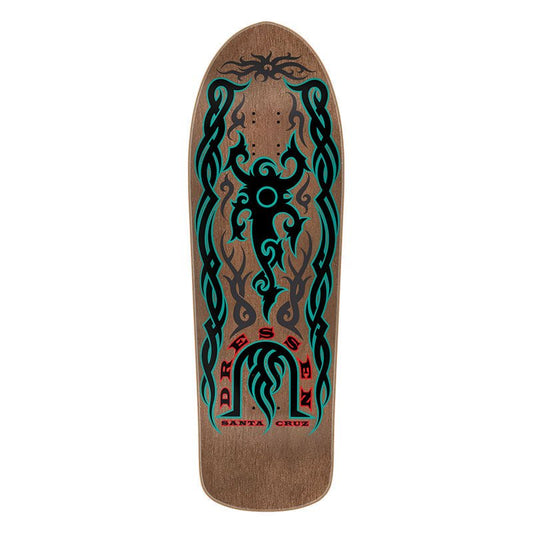 Santa Cruz 9.9" x 31.4" Dressen Tribal Reissue Skateboard Deck (Starts Shipping 2/9/26)