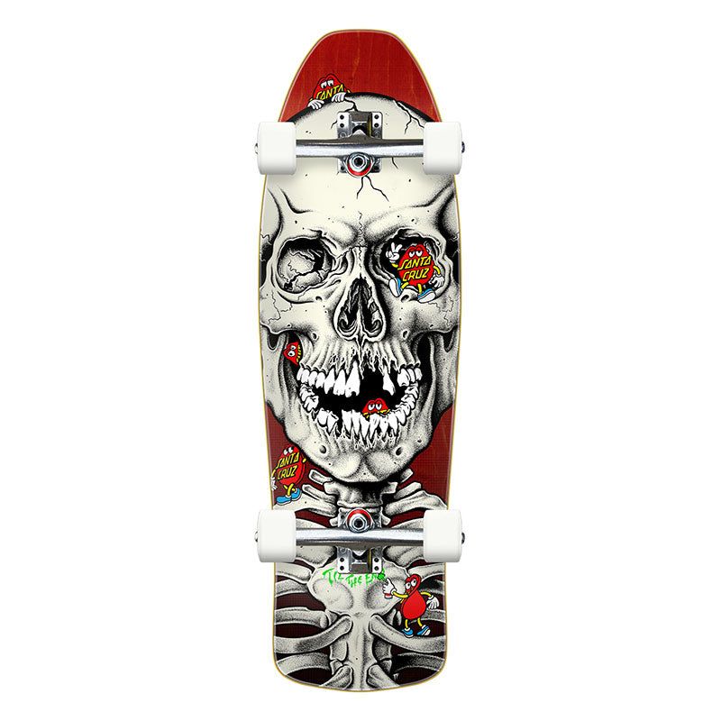 Santa Cruz Dot Dudes 10.32" x 34.0" Shaped Cruiser Complete Skateboard (Dylans Special) 5150 Skate Shop