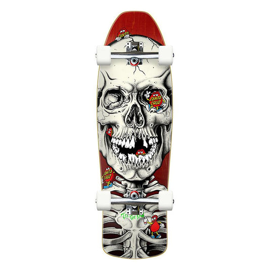 Santa Cruz Dot Dudes 10.32" x 34.0" Shaped Cruiser Complete Skateboard (Dylans Special) 5150 Skate Shop