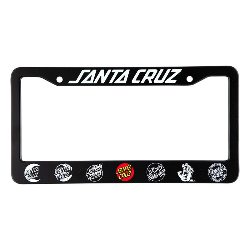 Santa Cruz Logo Classic License Plate Frame