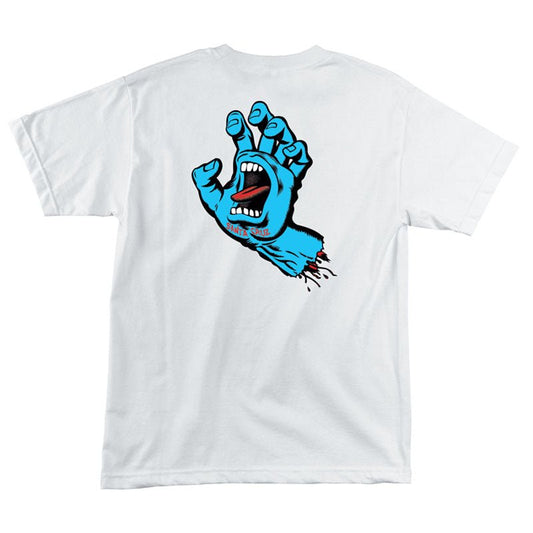 Santa Cruz Screaming Hand Short Sleeve Heavyweight Mens T-Shirts-5150 Skate Shop