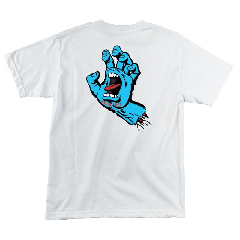 Santa Cruz Screaming Hand Short Sleeve  Heavyweight Mens T-Shirts 5150 Skate Shop