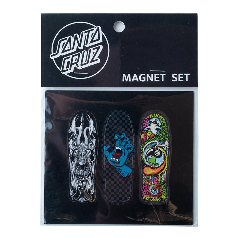 Santa Cruz Skateboards Deck Series 1 Magnet Set Unisex-5150 Skate Shop