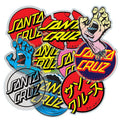 Santa Cruz Skateboards Pack of 10 Assorted Stickers - 5150 Skate Shop