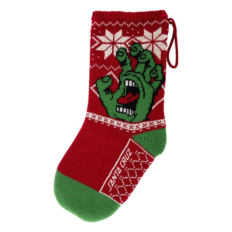 Santa Cruz Skateboards Screaming Stocking Unisex 5150 Skate Shop