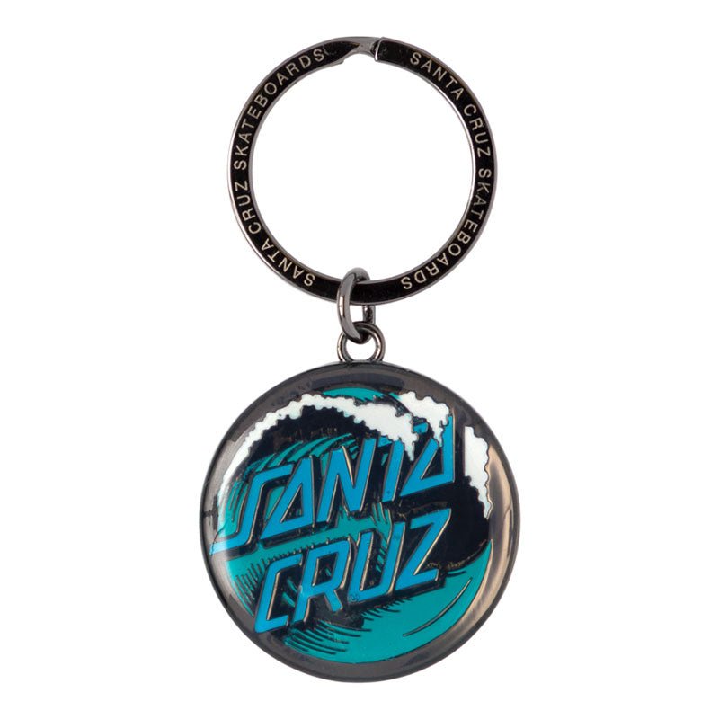 Santa Cruz Wave Dot Key Chain - 5150 Skate Shop