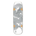 Santa Monica Airlines 9" x 32.25" Smart Tech Silver BENNETT HARADA DRAGON Skateboard Deck - 5150 Skate Shop