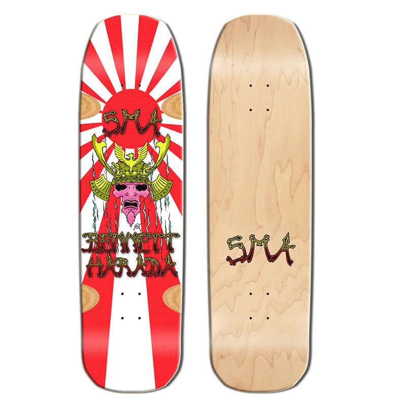 Santa Monica Airlines 9" x 33" BENNETT HARADA Tiger Samurai Natural Series 4 Skateboard Deck 5150 Skate Shop