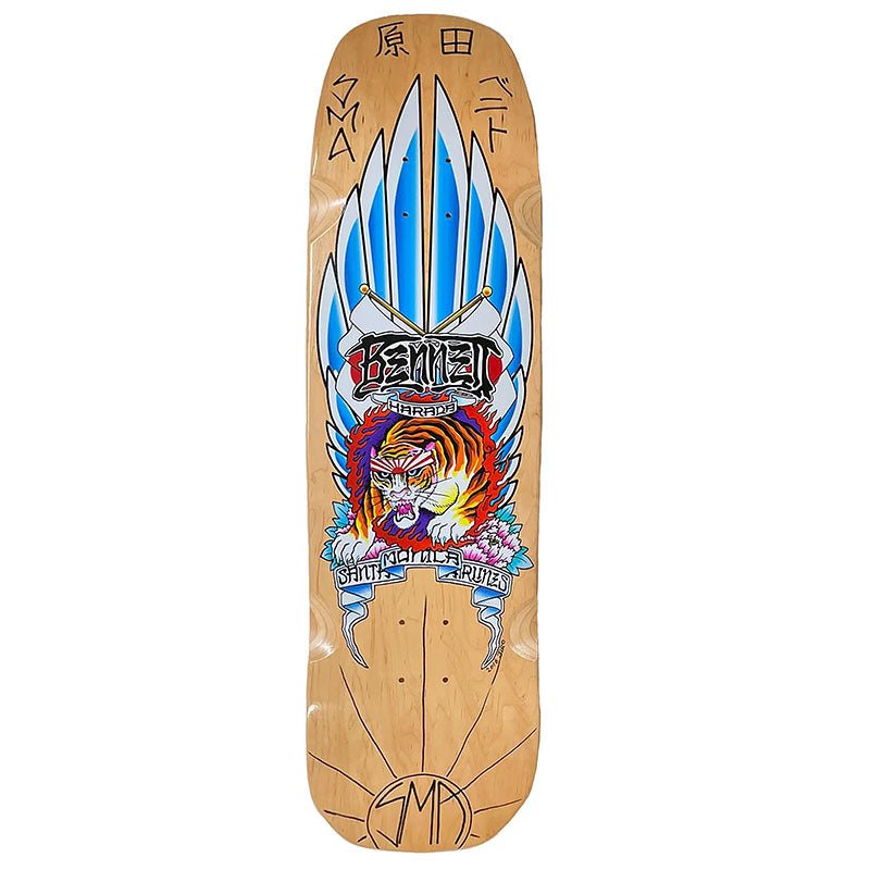 Santa Monica Airlines 9" x 33" (SMA) BENNET TIGER HARADA Signed & Number 7 of 10 Skateboard Deck - 5150 Skate Shop