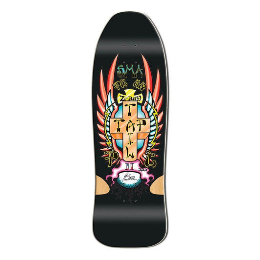 Santa Monica Airlines Series Three 30" x 9.5" PC BLACK FORMICA Skateboard Deck 5150 Skate Shop