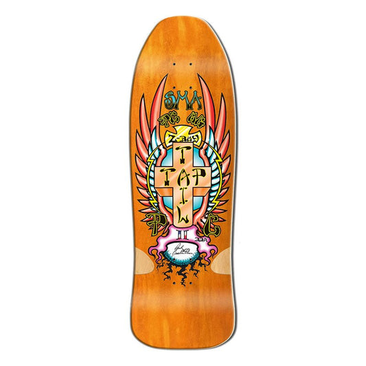 Santa Monica Airlines Series Three 30" x 9.5" PC Orange Stain Skateboard Deck (PRE - ORDER) - 5150 Skate Shop