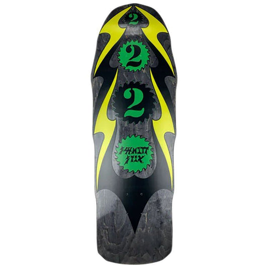 Schmitt Stix 10" x 31.75" Ripsaw 2 BLACK STAIN Skateboard Deck 5150 Skate Shop