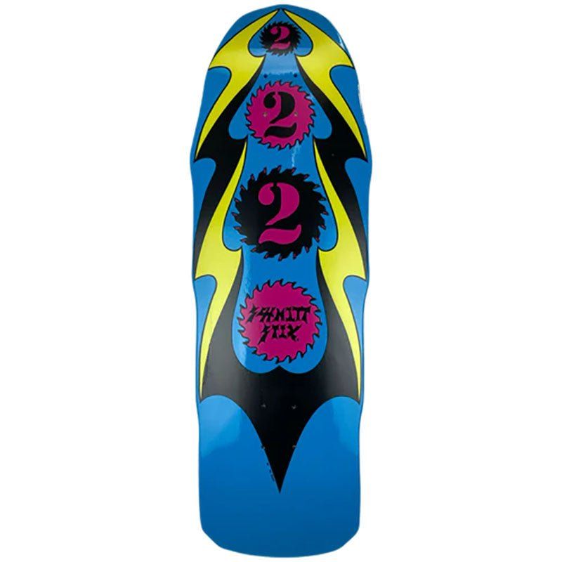 Schmitt Stix 10" x 31.75" Ripsaw 2 BLUE DIP Skateboard Deck 5150 Skate Shop