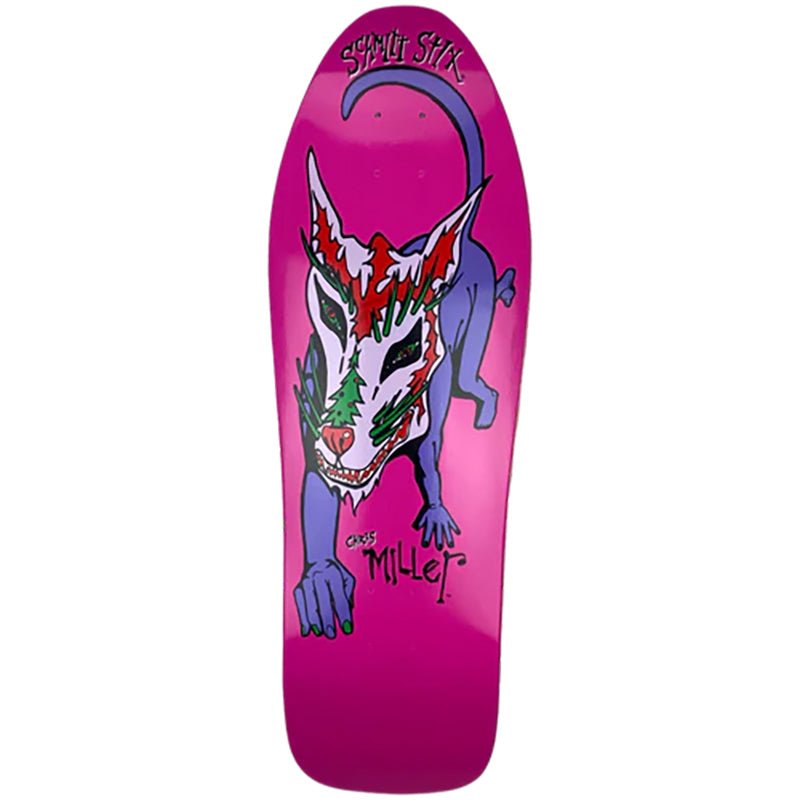 Schmitt Stix 10" x 31.875" WB 15.5" Chris Miller Dog Large Re - issue LOVE Limited color way Skateboard Deck