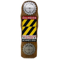 Schmitt Stix 10" x 33" BROWN STAIN Danger Saw Skateboard Deck (On The Way)