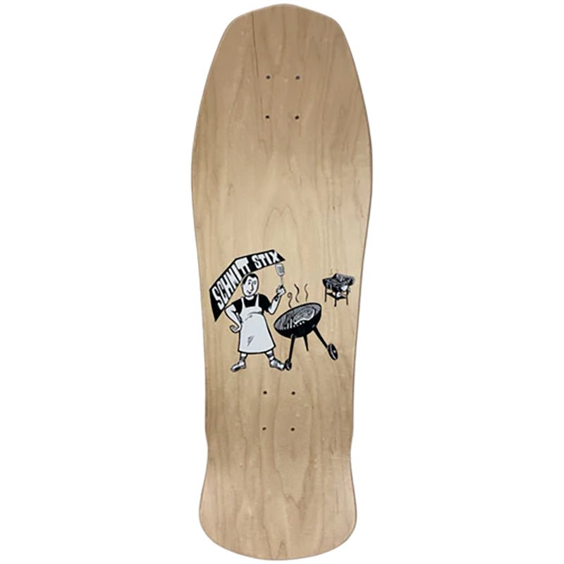 Schmitt Stix 10.125" x 30.625" Joe Lopes BBQ LOVE Limited color way Skateboard Deck