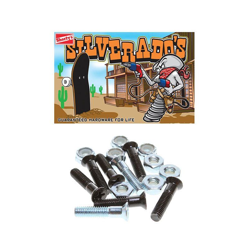 Shorty's 1-1/8" Silverados ALLEN Skateboard Hardware 5150 Skate Shop