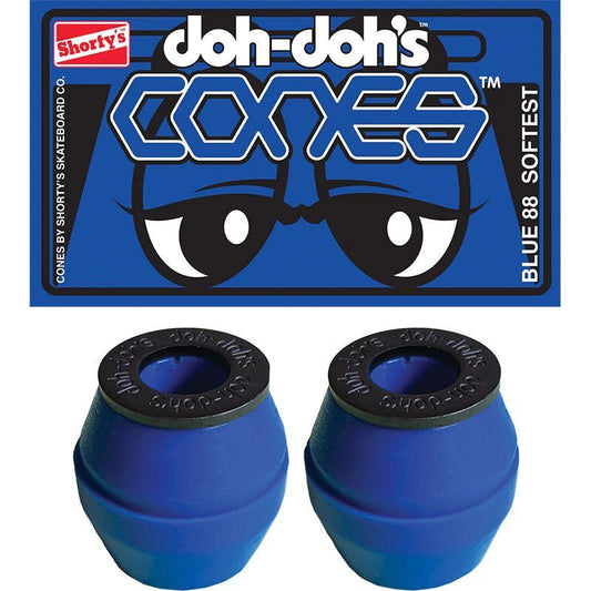 Shorty's 88 Softest Doh Dohs BLUE Skateboard Bushings 5150 Skate Shop