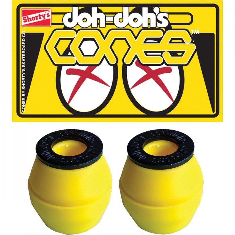 Shorty's 92 Soft Doh Dohs YELLOW Skateboard Bushings - 5150 Skate Shop
