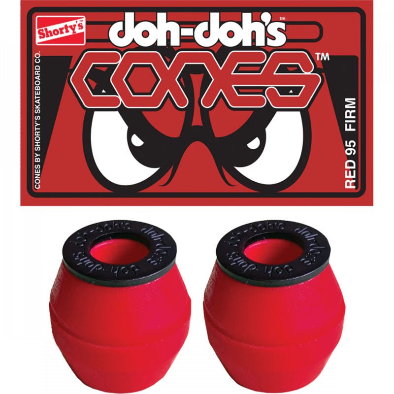 Shorty's 95 Firm Doh Dohs RED Skateboard Bushings - 5150 Skate Shop