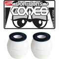 Shorty's 98 X - Firm Doh Dohs WHITE Skateboard Bushings - 5150 Skate Shop