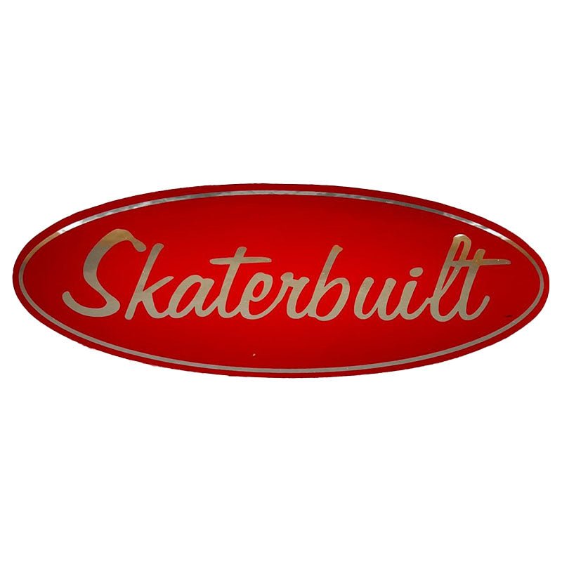 Skaterbuilt Skateboards 3.5" x 1 - 1/4" Sticker Small - 5150 Skate Shop