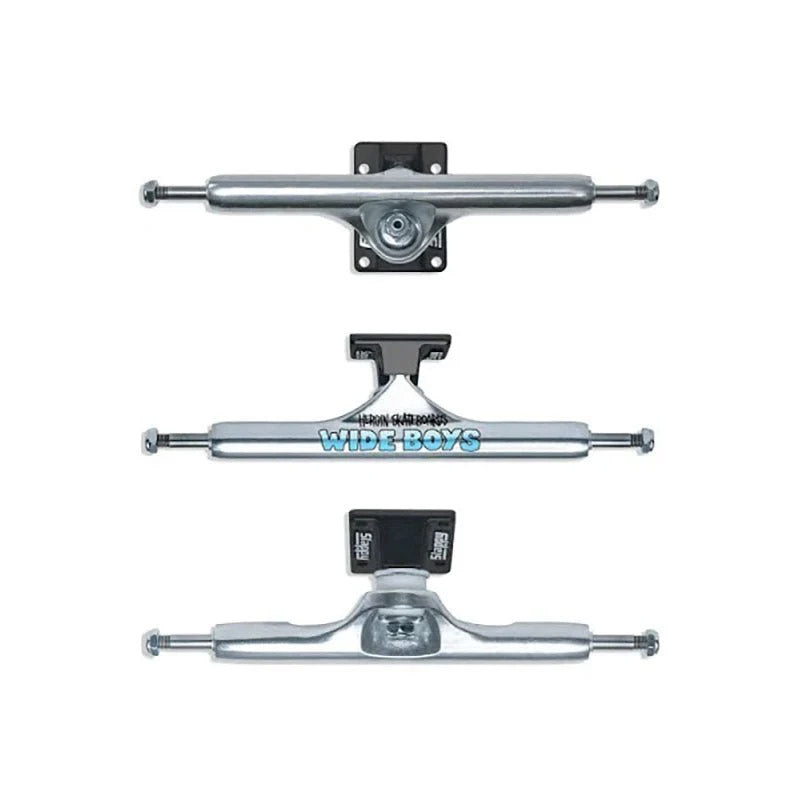 Slappy 10.5 ST1 Wide Boy Hollow Polished/Black Skateboard Trucks 2pk