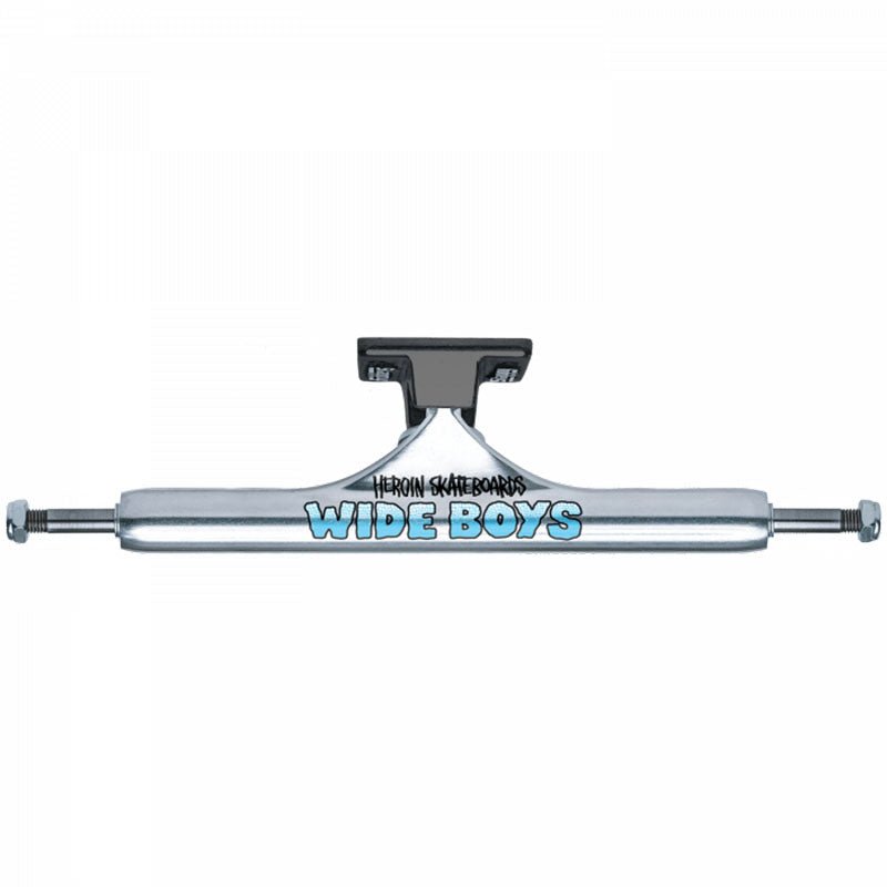 Slappy 11.0 ST1 Wide Boy Hollow Polished/Black Skateboard Trucks 2pk