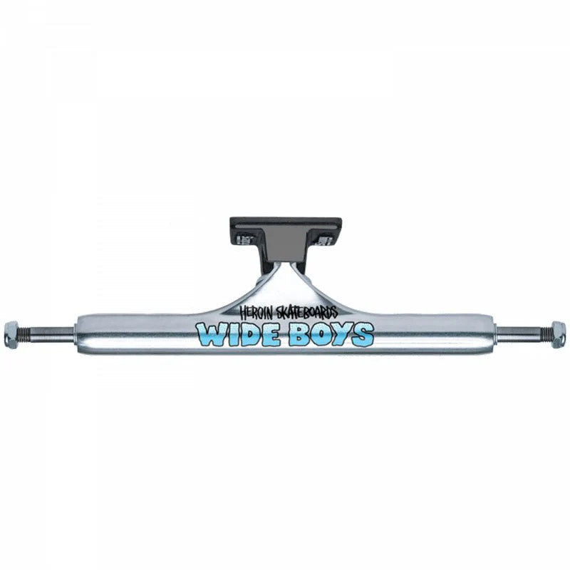 Slappy 10.5 ST1 Wide Boy Hollow Polished/Black Skateboard Trucks 2pk