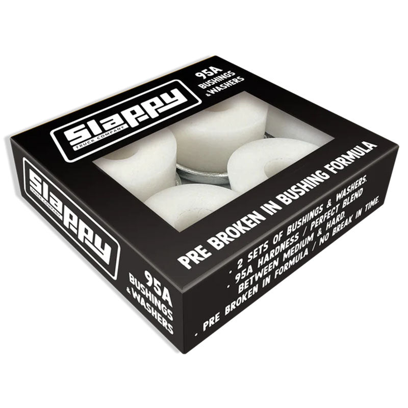 Slappy 95A Standard Bushings/Washers Set White 2pr