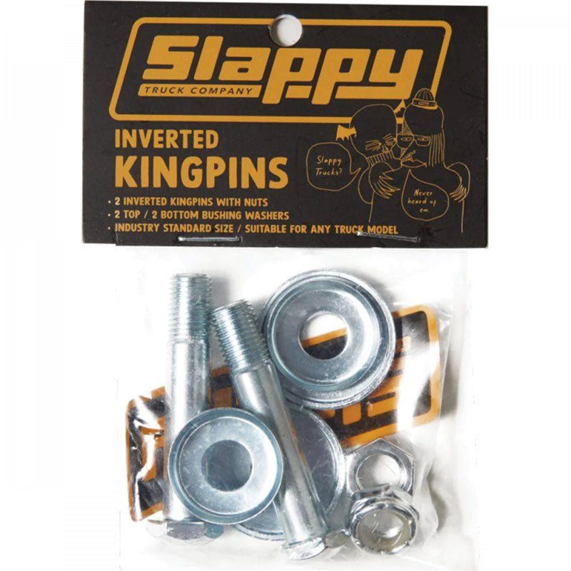 Slappy Inverted Solid Standerd Polished Kingpins 2pk 5150 Skate Shop