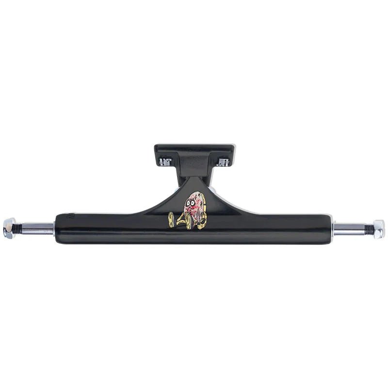 Slappy Trucks 10.0 ST1 Inverted Curb Killer Black Skateboard Trucks 2pk