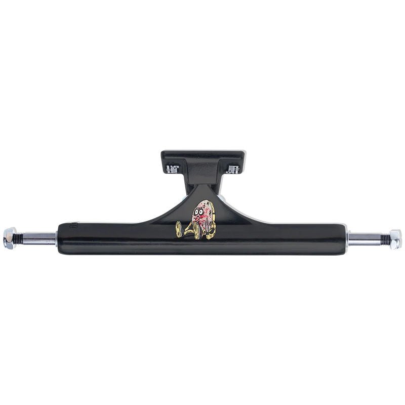 Slappy Trucks 8.5 ST1 Inverted Curb Killer Black Skateboard Trucks 2pk