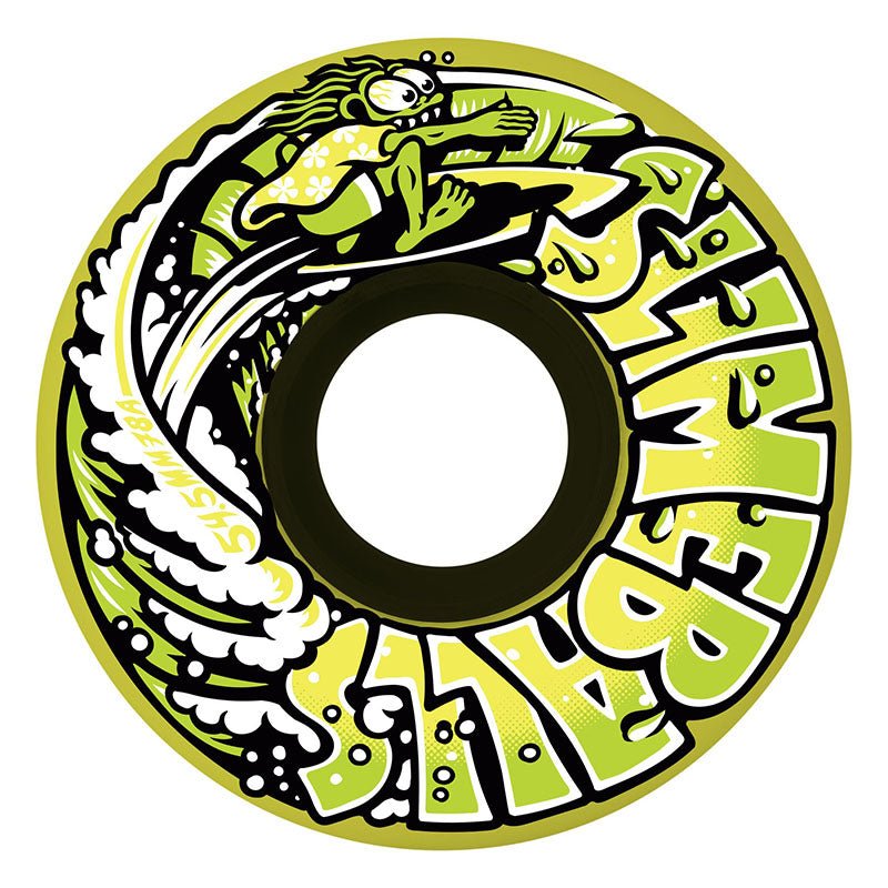 Slime Balls 54.5mm 78a Slime Surfer Mini OG Slime Yellow Skateboard Wheels 4pk - 5150 Skate Shop