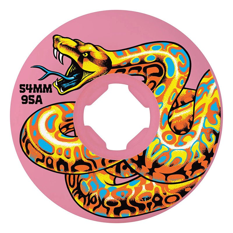 Slime Balls 54mm 95a Jeff Kendall Snake Pink Skateboard Wheels 4pk (Shipping Monday)