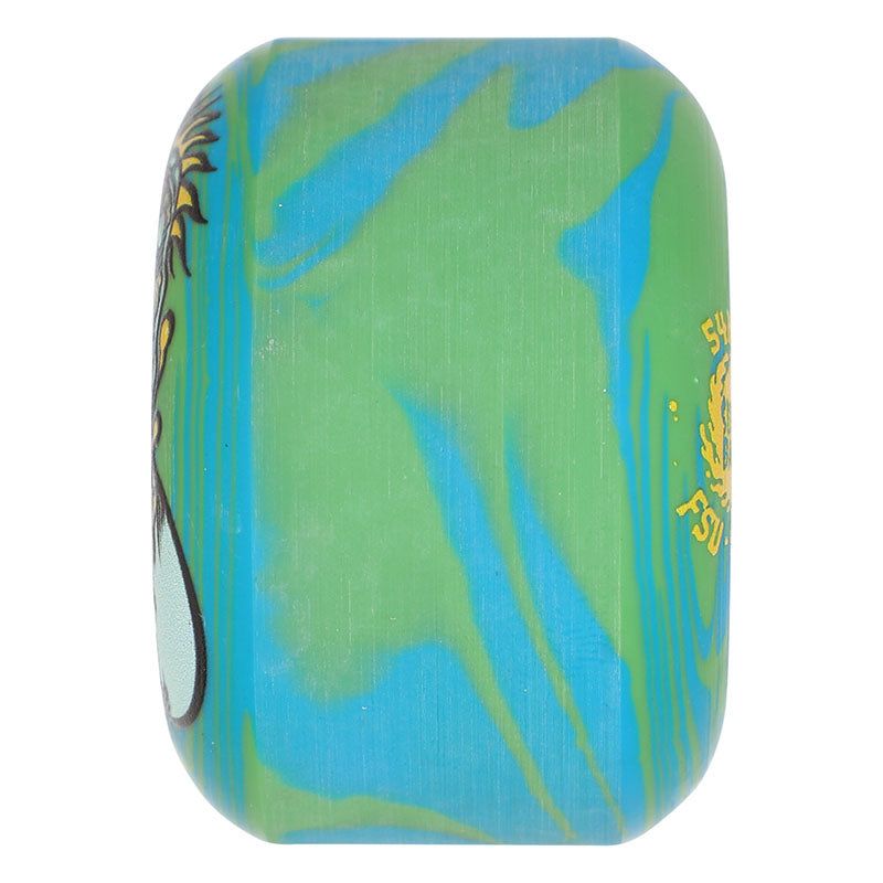 Slime Balls 56mm 99a Greyson Fletcher Guest Vomit Mini Green Blue Swirl Skateboard Wheels 4pk 5150 Skate Shop