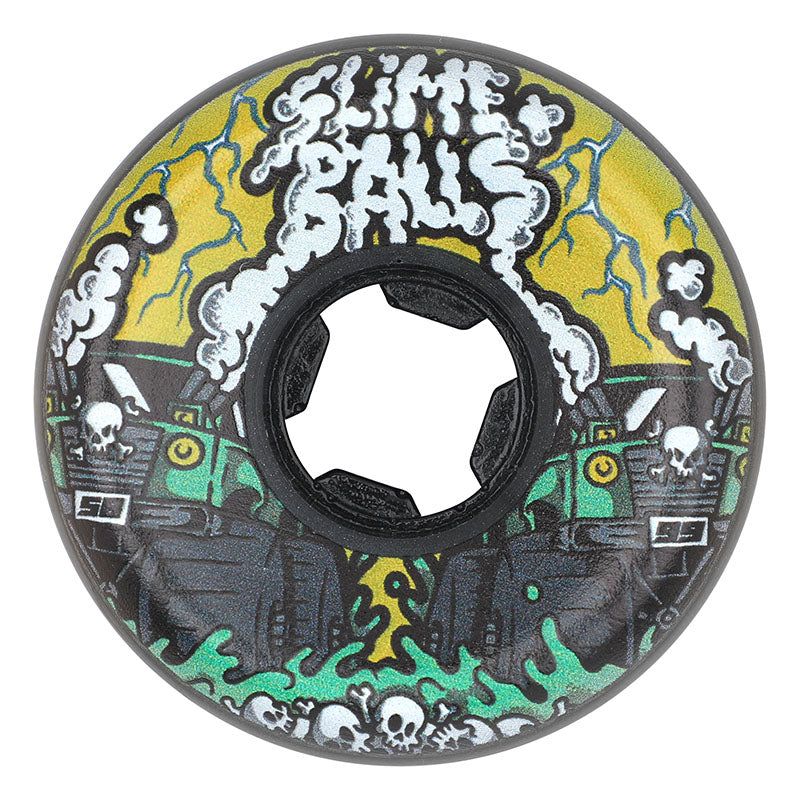 Slime Balls 58mm 99a Accelerator Vomit Mini Black Skateboard Wheels 4pk 5150 Skate Shop