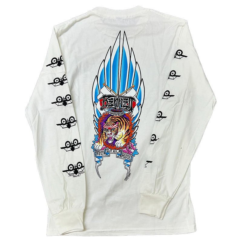 SMA BENNETT HARADA WHITE LONG SLEEVE Series 2 T-Shirts - 5150 Skate Shop