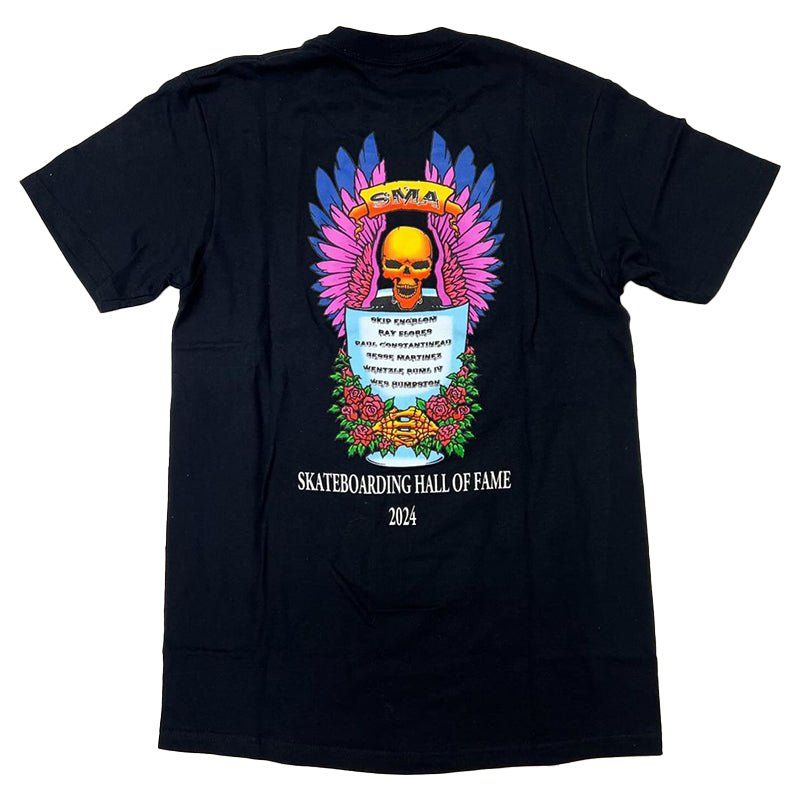 SMA Skateboarding Hall Of Fame 2024 Black Short Sleeve Series 2 T-Shirts 5150 Skate Shop