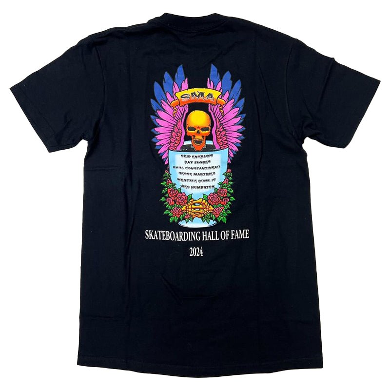 SMA Skateboarding Hall Of Fame 2024 Black Short Sleeve Series 2 T-Shirts - 5150 Skate Shop