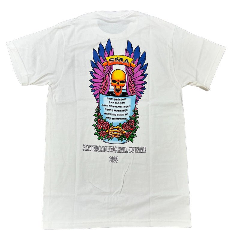 SMA Skateboarding Hall Of Fame 2024 White Short Sleeve Series 2 T-Shirts - 5150 Skate Shop