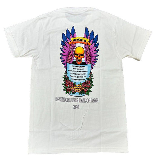 SMA Skateboarding Hall Of Fame 2024 White Short Sleeve Series 2 T-Shirts 5150 Skate Shop
