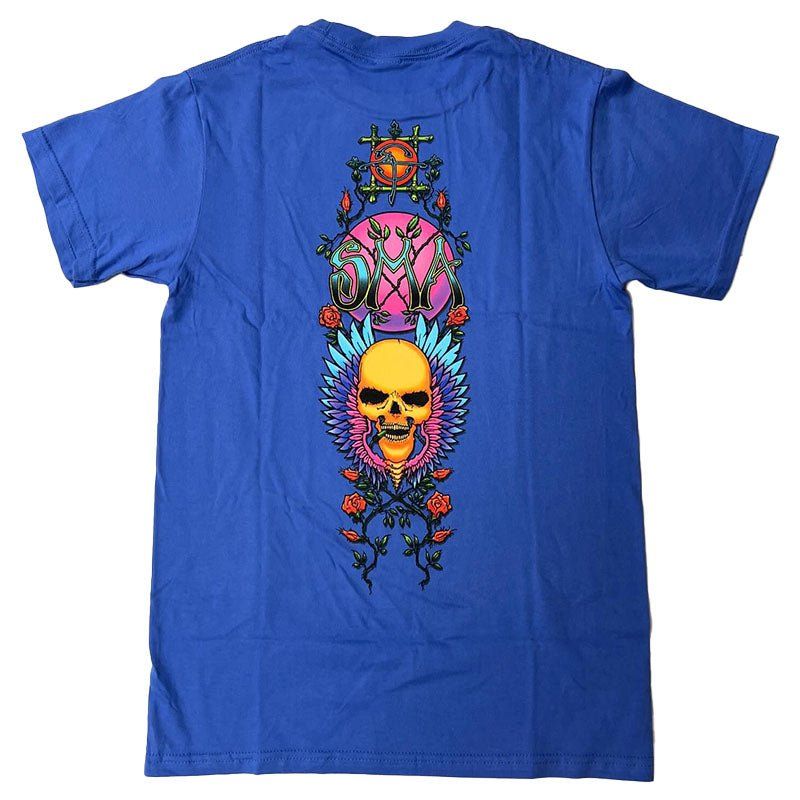 SMA WES HUMPSTON Short Sleeve LIGHT BLUE Series 2 T-Shirts 5150 Skate Shop
