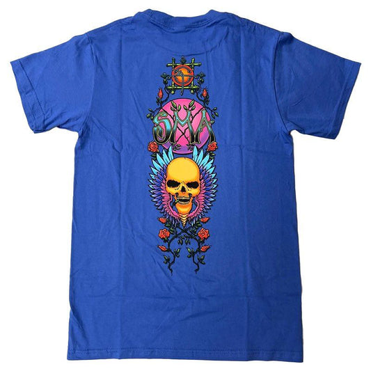 SMA WES HUMPSTON Short Sleeve LIGHT BLUE Series 2 T-Shirts 5150 Skate Shop
