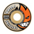 Spitfire 54mm 99a Wheels Formula Four Radial Full Natural / Orange Skateboard Wheels 4pk