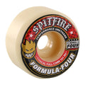 Spitfire Formula Four 53mm 101a CONICAL FULL WHT W/RED Skateboard Wheels 4pk