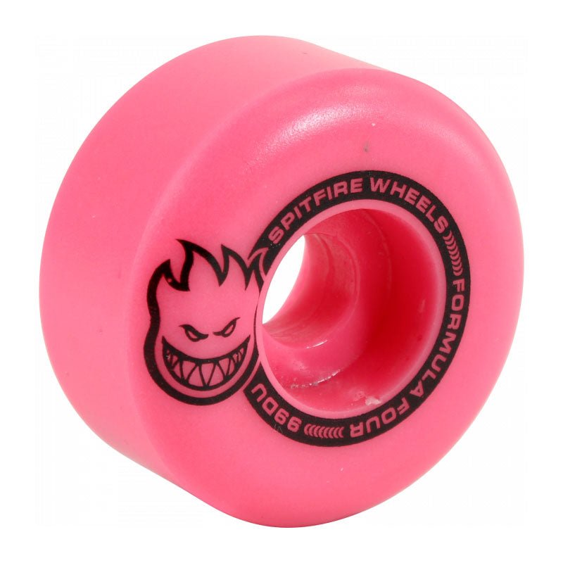 Spitfire Wheels 50mm 99a Formula Four Tablets Lil Smokies Pink Skateboard Wheels 4pk