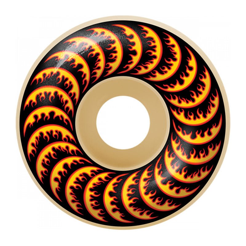 Spitfire Wheels 52mm 99a Formula Four Classic Thrasher Flame Natural Skateboard Wheels 4pk