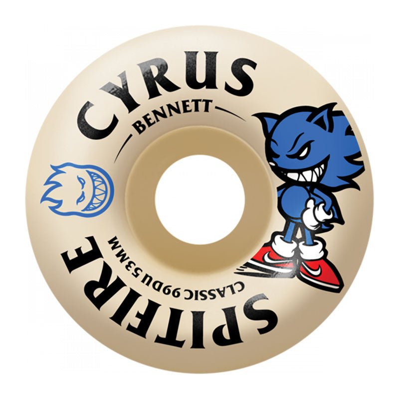 Spitfire Wheels 53mm 99a Cyrus Bennett F4 Burn Squad Skateboard Wheels 4pk