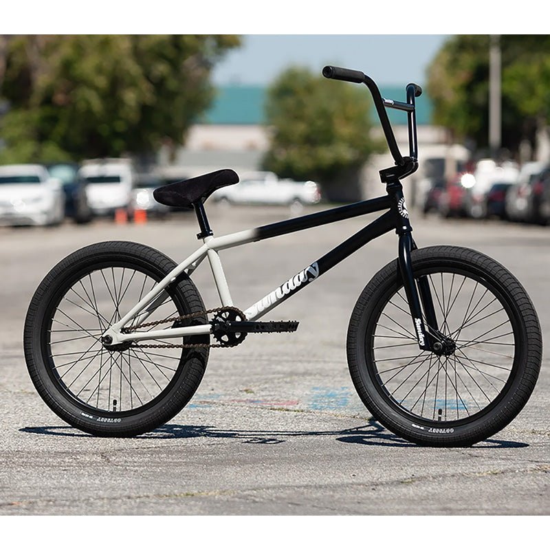 Sunday Forecaster - Broc Raiford Signature (Matte Black to Grey Fade with 21" tt in LHD or RHD) BMX Bicycle